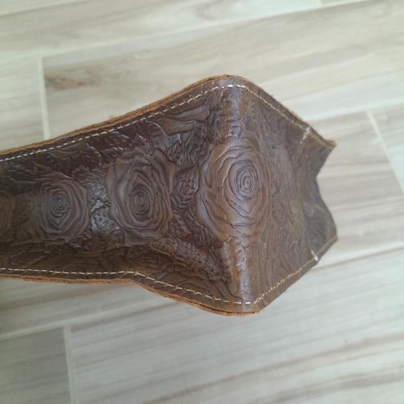 NWT italy Noble retro genuine leather purse handbag - Picture 7 of 7